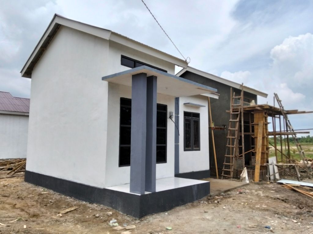 foto posisi tengah perumahan Griya Harmoni Asri