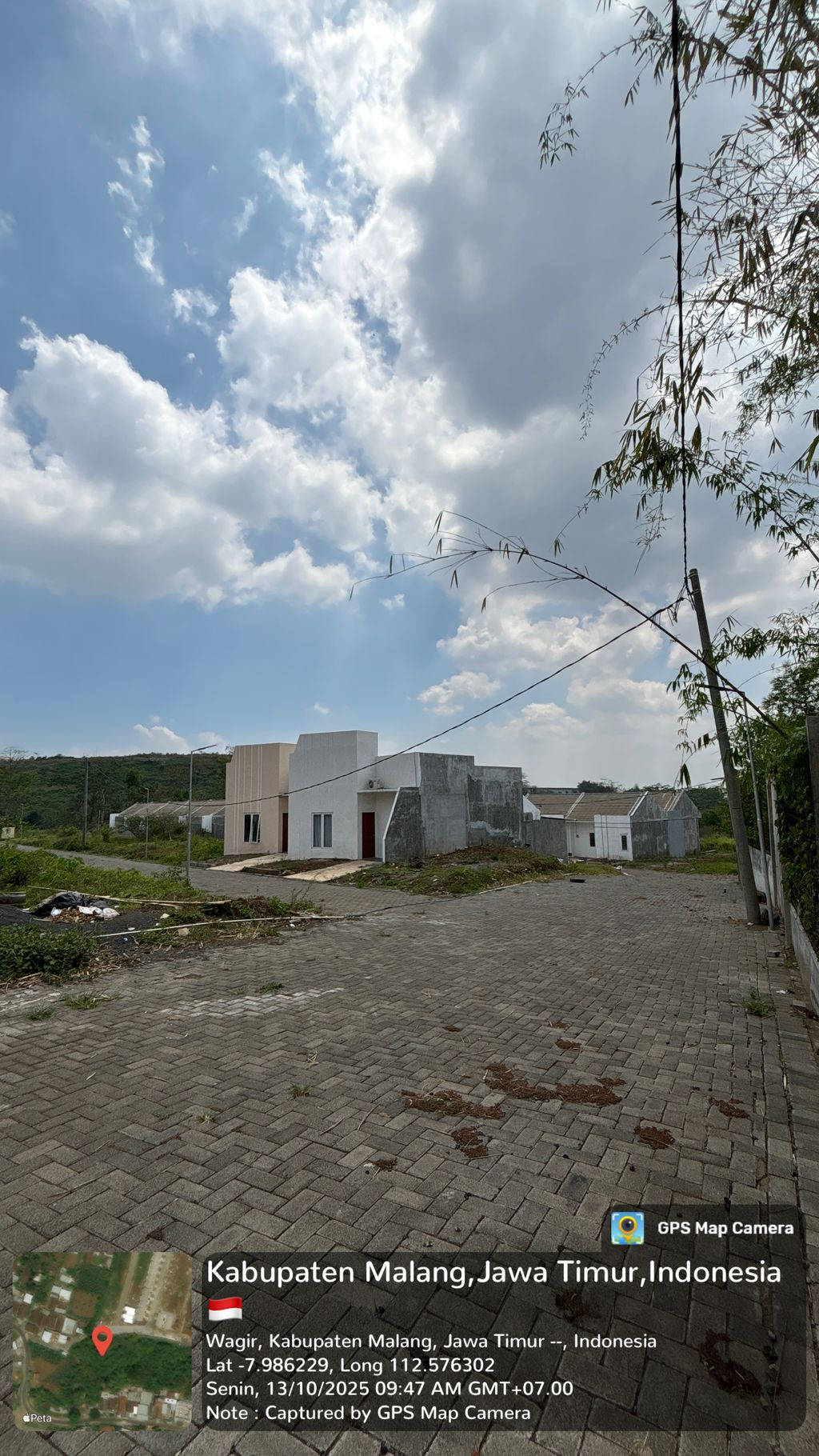 foto posisi tengah perumahan JEDONG REGENCY