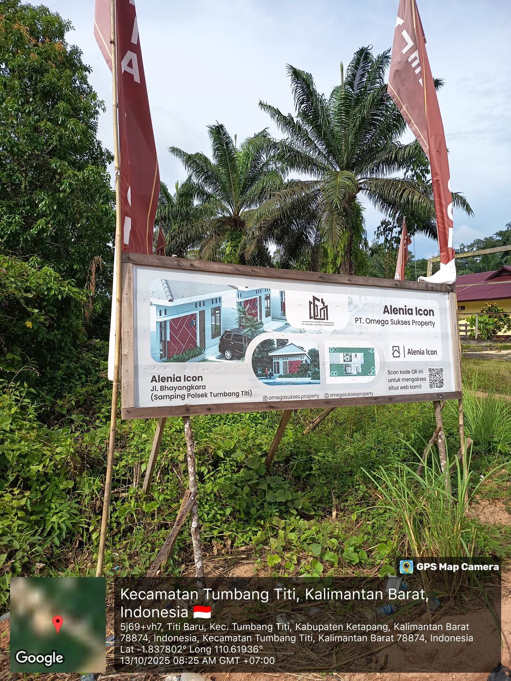 foto gerbang perumahan Alenia Icon