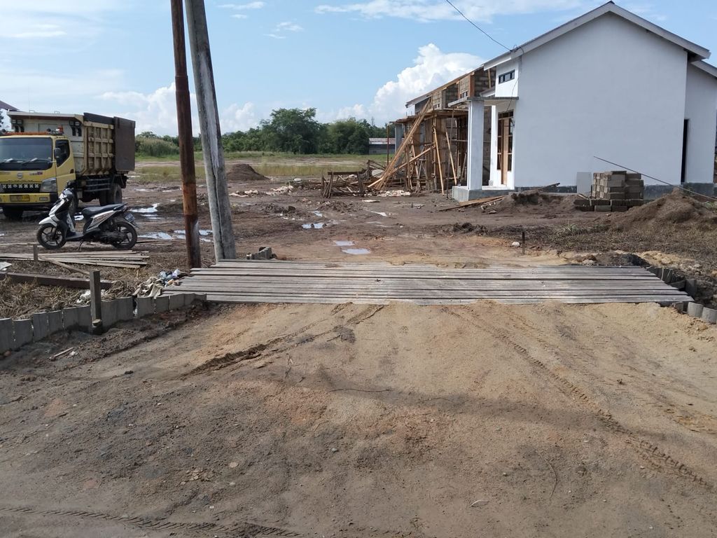 foto gerbang perumahan Griya Harmoni Asri