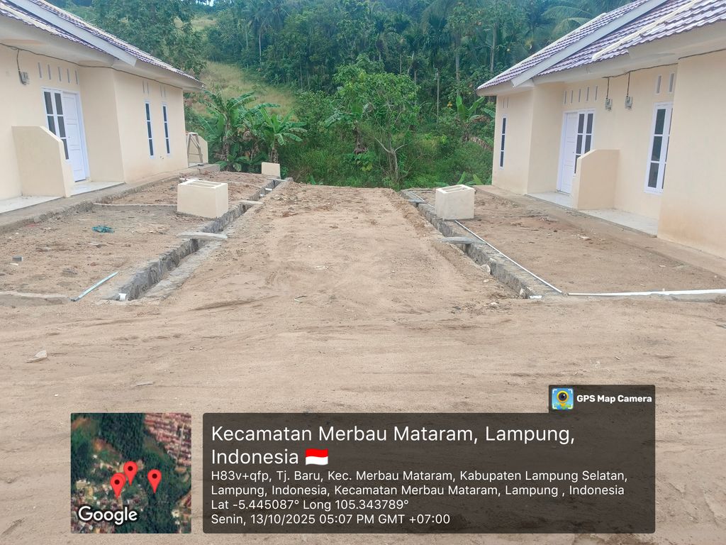 foto posisi tengah perumahan PERUM KOPERASI TKBM PELABUHAN PANJANG 3