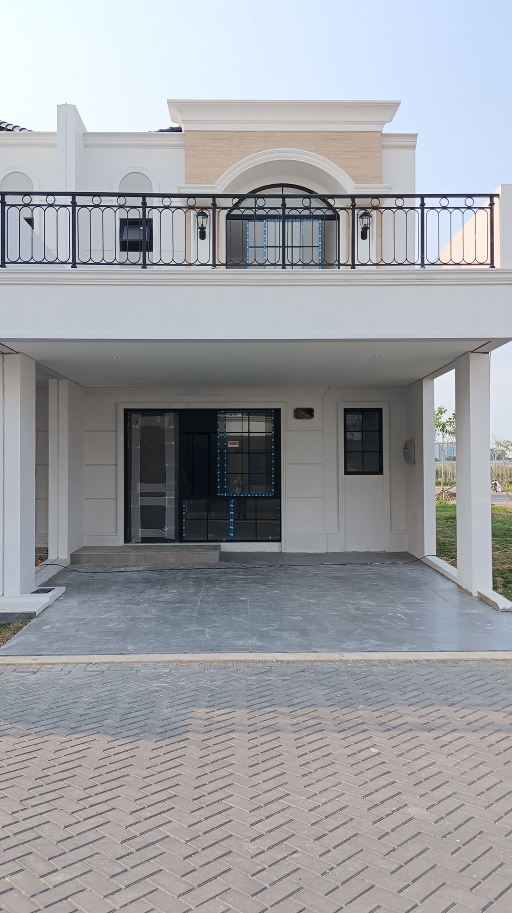 foto tampak rumah tipe KENANGA BADAN perumahan Cluster Bukit Nirmala