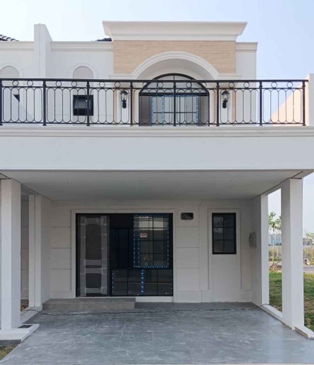 foto tampak rumah tipe KENANGA HOEK perumahan Cluster Bukit Nirmala