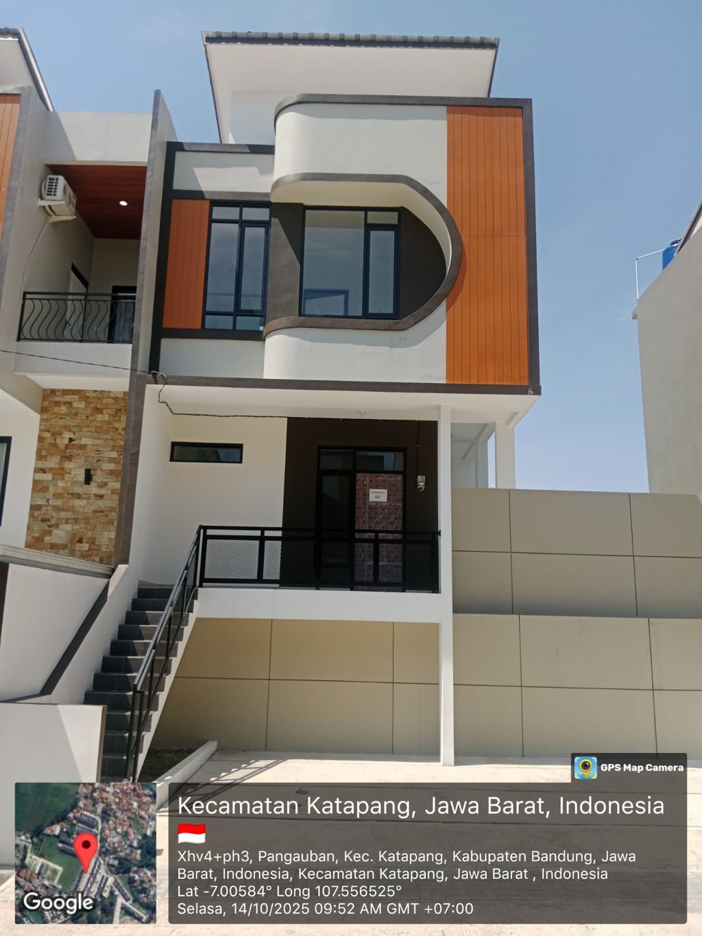 foto tampak rumah tipe 50 Compact 3 Kamar HC (625) perumahan G-Land Katapang Residence 1