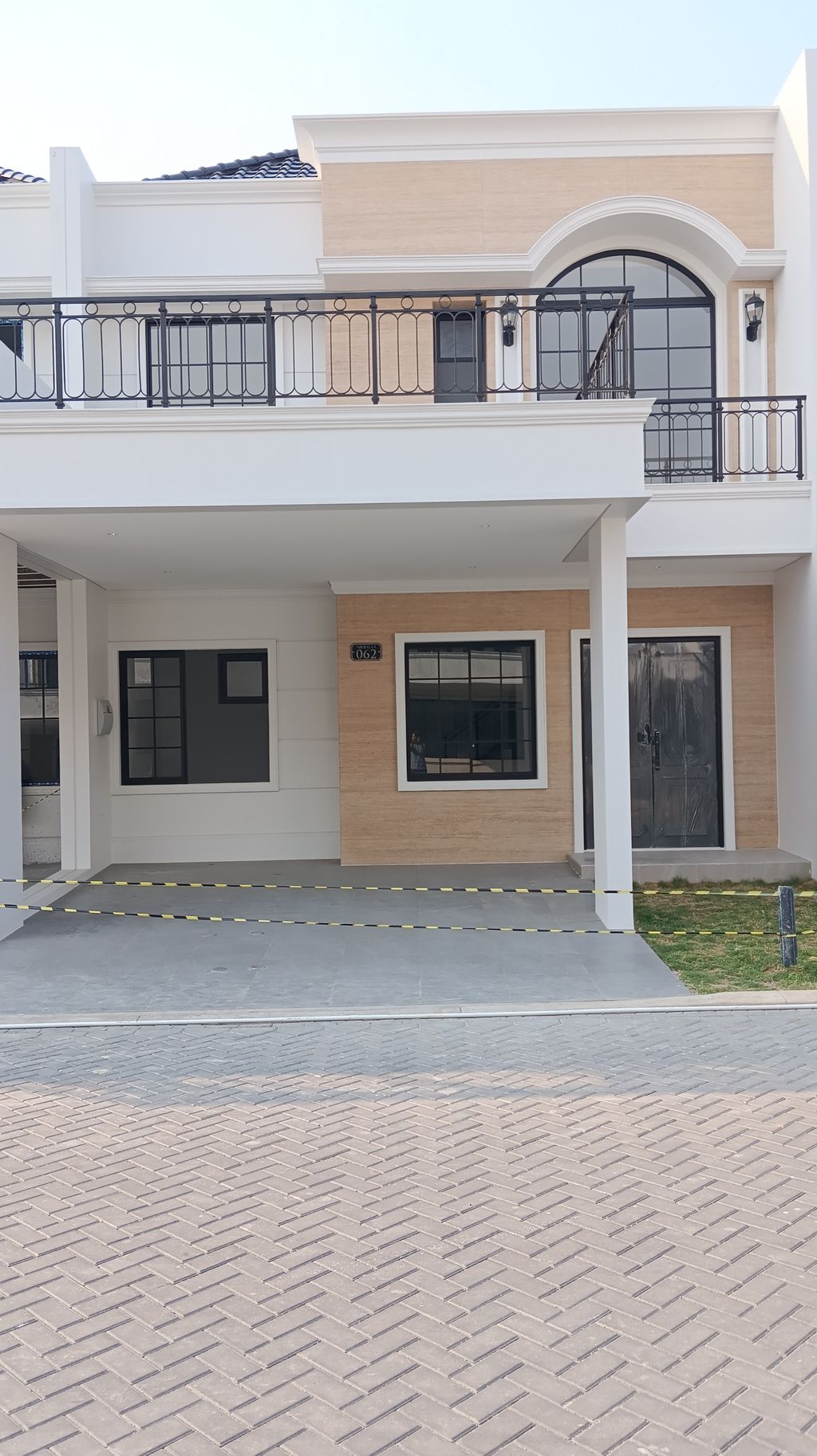 foto tampak rumah tipe PALMA BADAN perumahan Cluster Bukit Nirmala