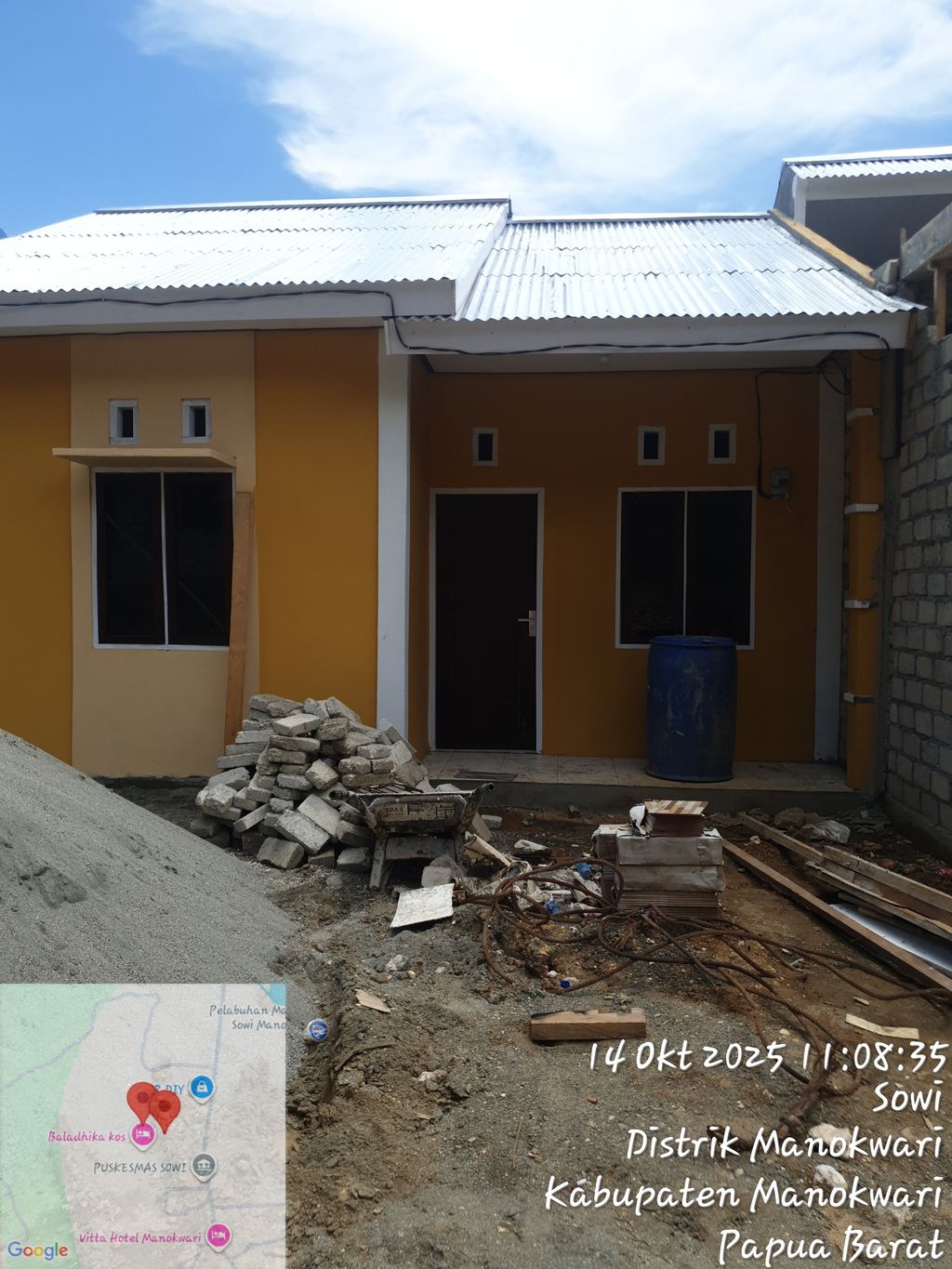 foto contoh rumah perumahan Bumi Permata Sowi II