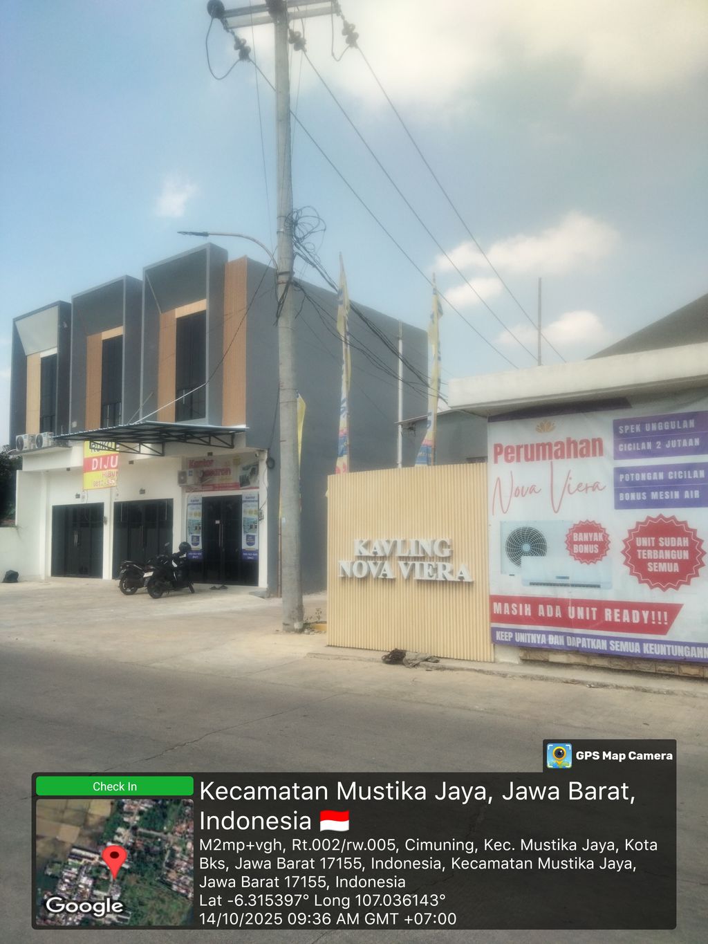 foto gerbang perumahan Nova Viera