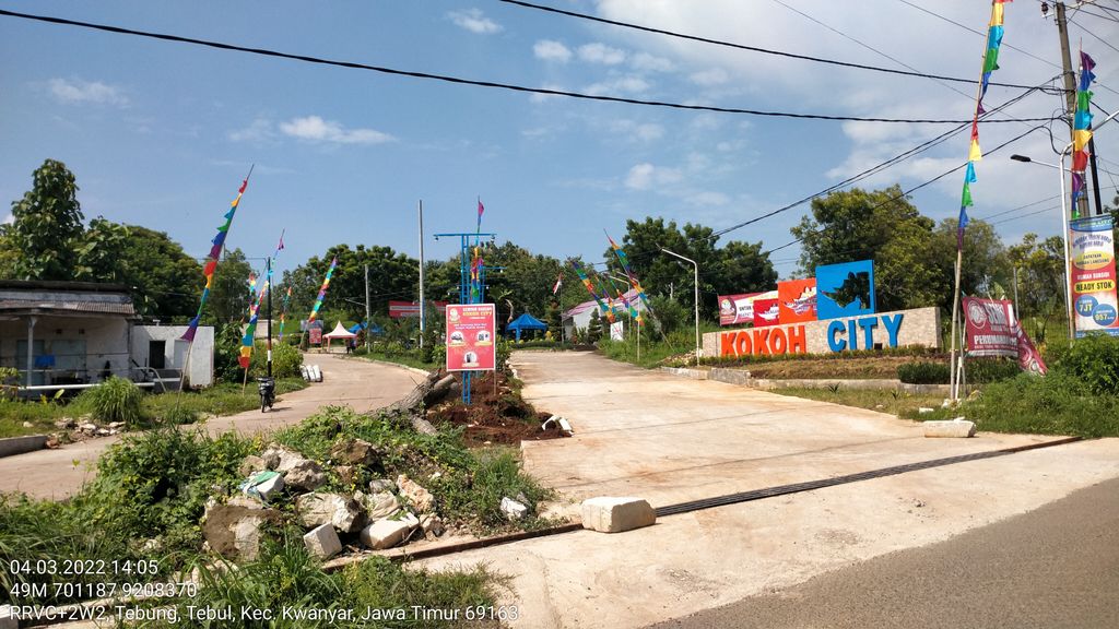 foto gerbang perumahan KOKOH CITY CLUSTER NIAS - EXT