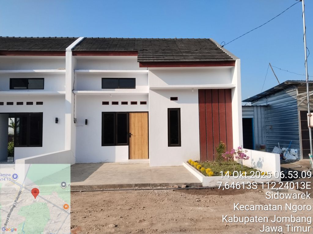 foto contoh rumah perumahan Mutiara Asri Sidowarek