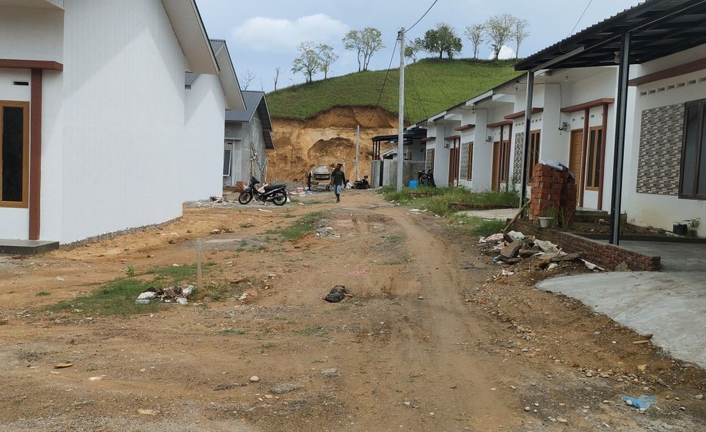 foto posisi tengah perumahan Griya Indah Permai 3C