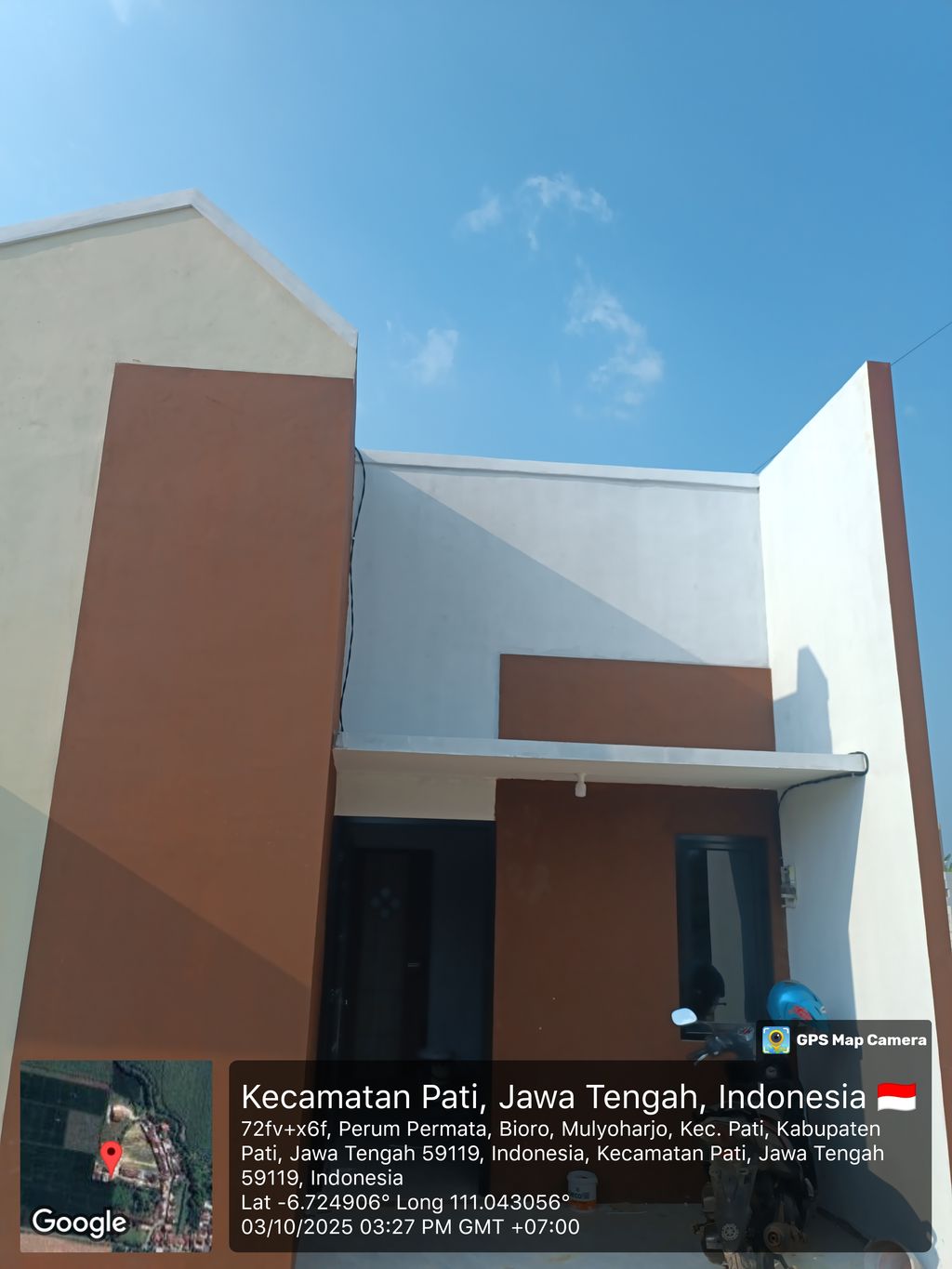 foto tampak rumah tipe 30/60 perumahan perumahan subsidi griya helmina