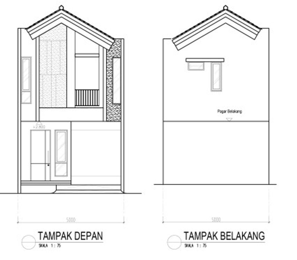 foto tampak rumah tipe BLOSSOM NEW HOUSE SUDUT perumahan ROYAL BLOSSOM