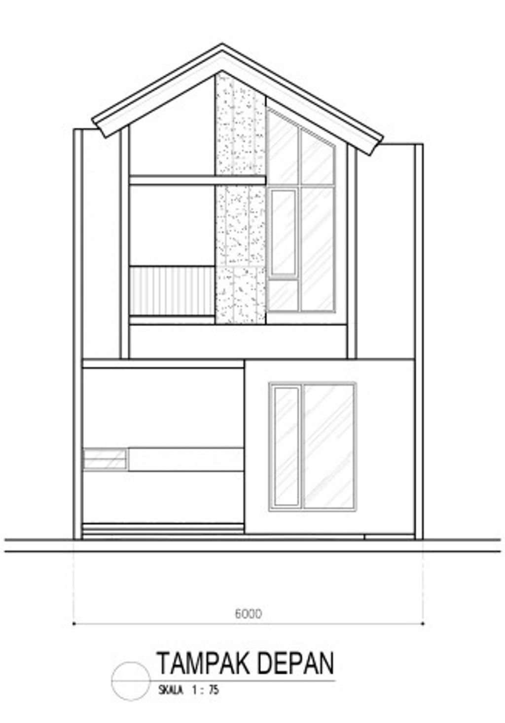 foto tampak rumah tipe BLOSSOM NEW DELUXE STANDART perumahan ROYAL BLOSSOM