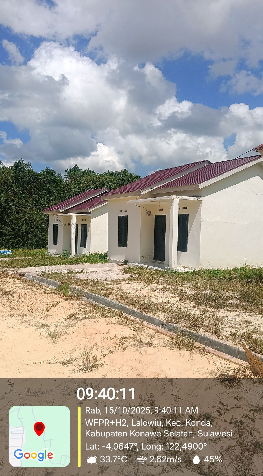foto posisi tengah perumahan GRIYA ANDIKA RESIDENCE