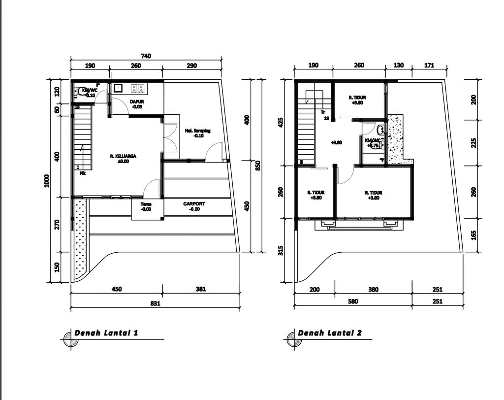 foto denah rumah tipe 63 New Compact HC Classic (3KT) (678) perumahan G-Land Arcadia Buahbatu