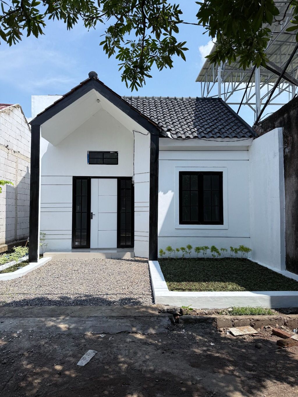 foto tampak rumah tipe Subsidi perumahan Bumi Babakan indah