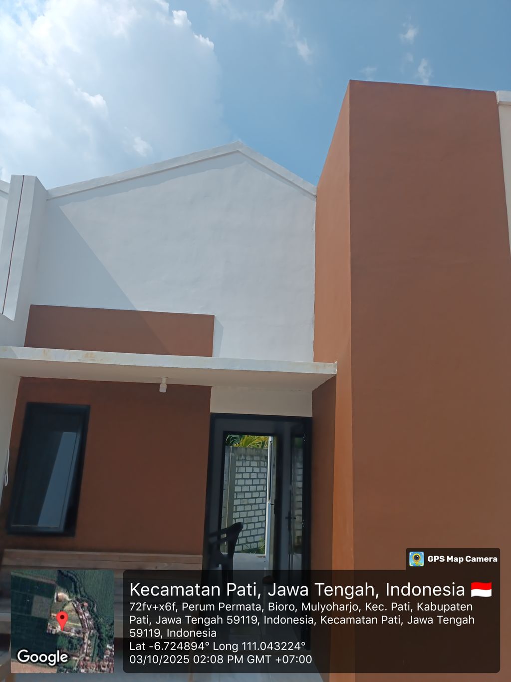 foto tampak rumah tipe 30/60 perumahan perumahan subsidi griya helmina