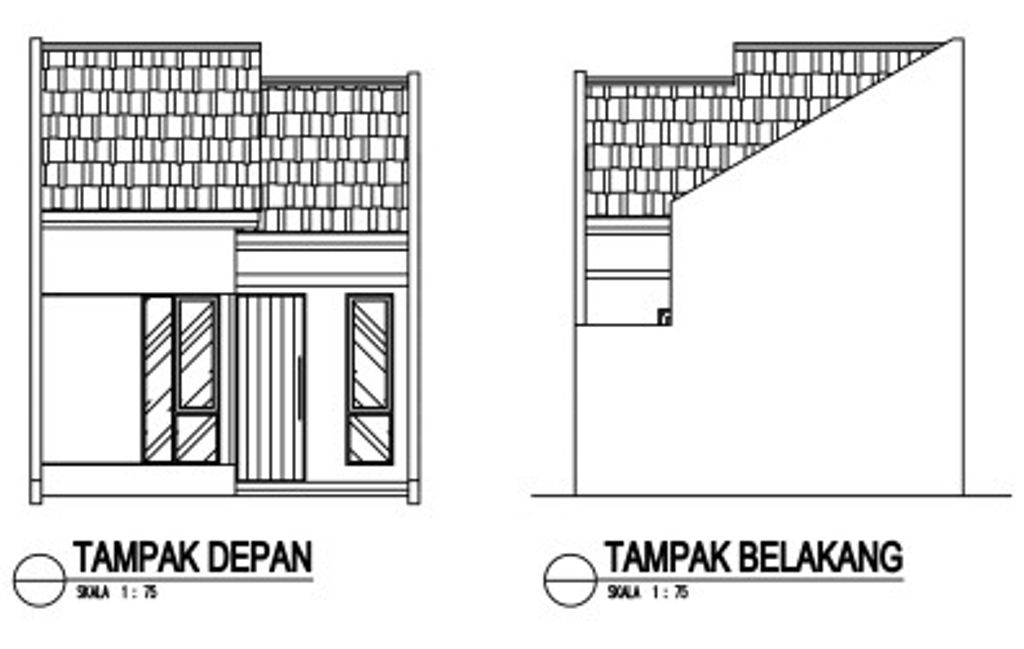 foto tampak rumah tipe Chelsea Standar perumahan PURI JAYA 26