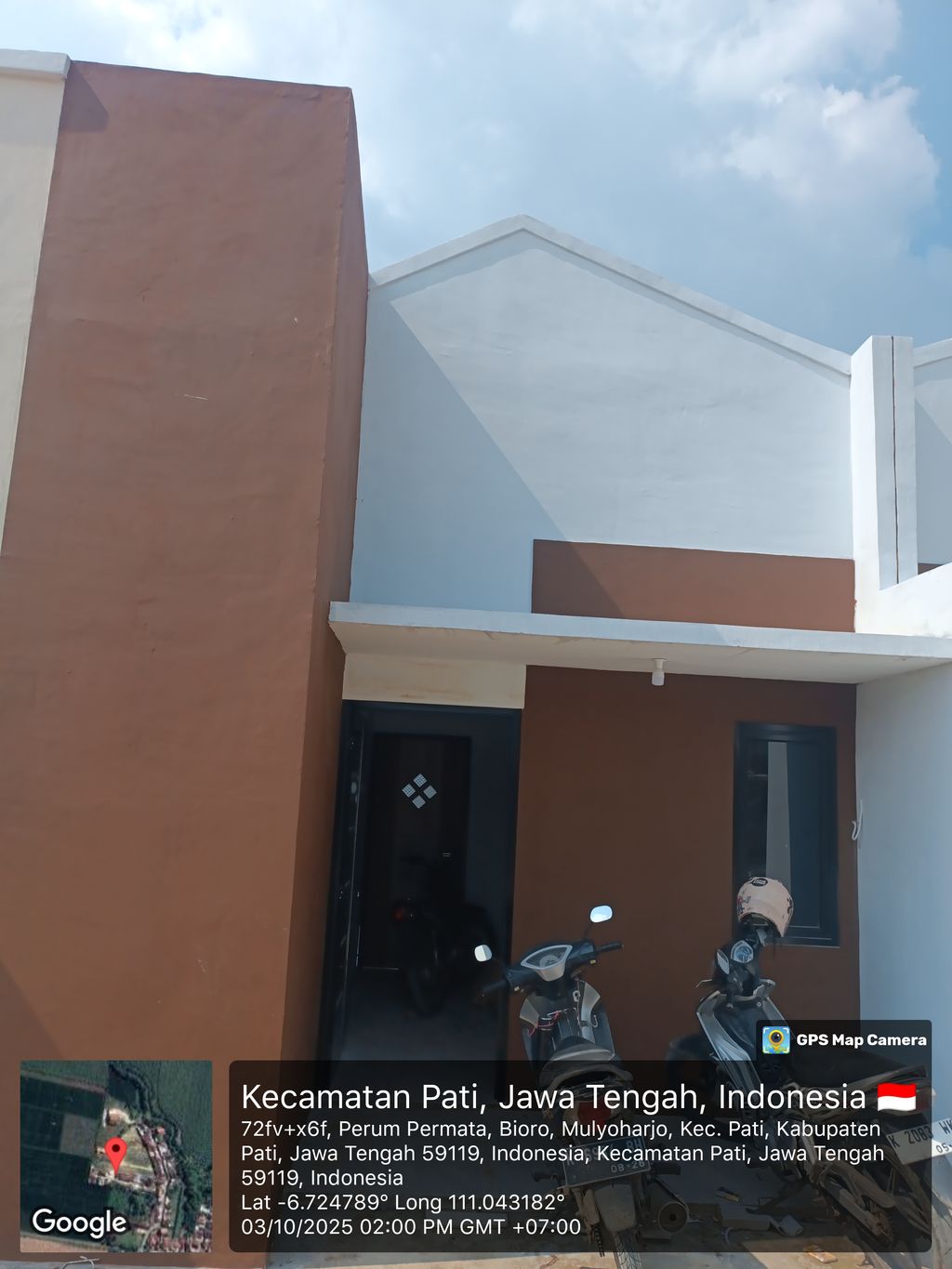 foto tampak rumah tipe 30 perumahan perumahan subsidi griya helmina