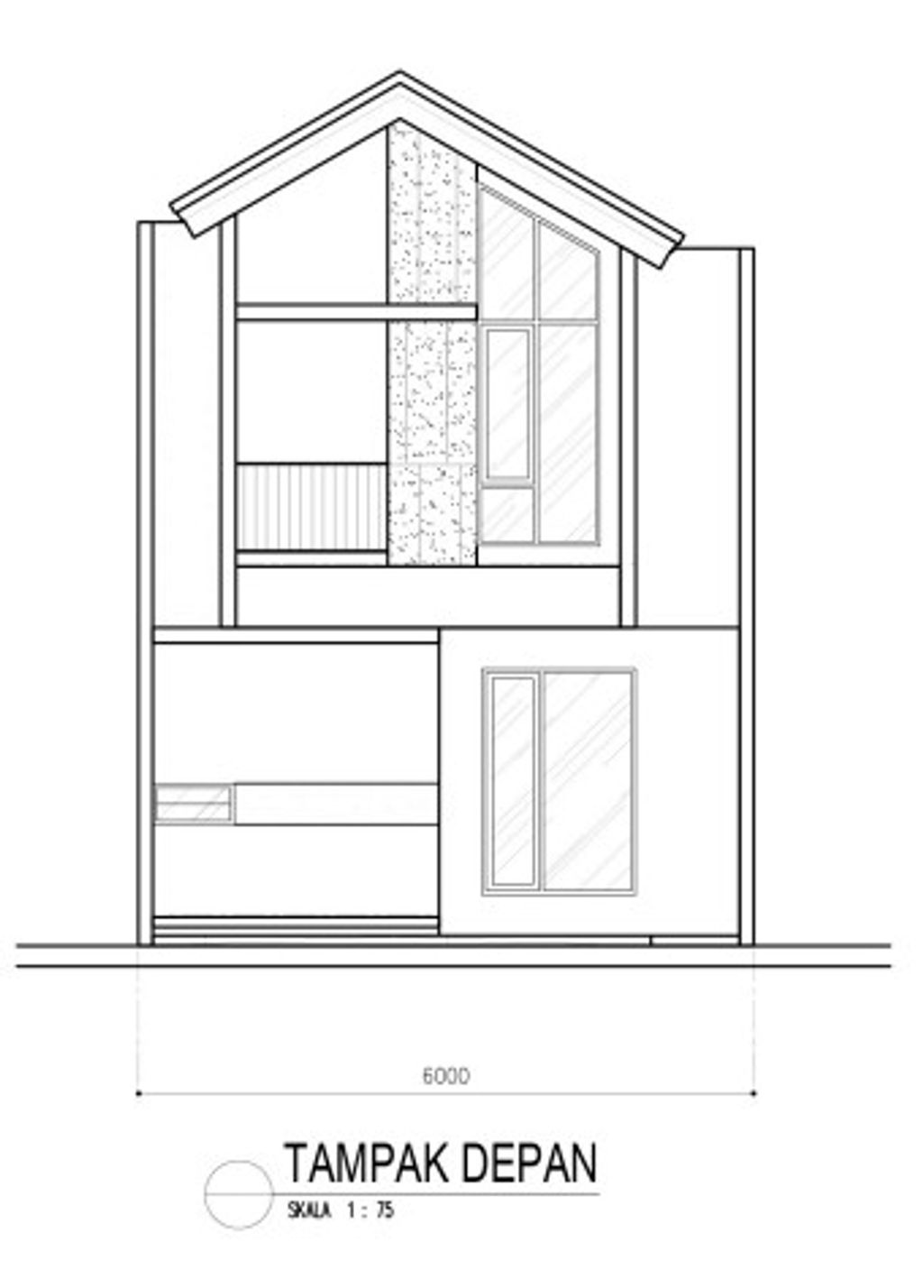 foto tampak rumah tipe BLOSSOM NEW DELUXE STANDART perumahan ROYAL BLOSSOM