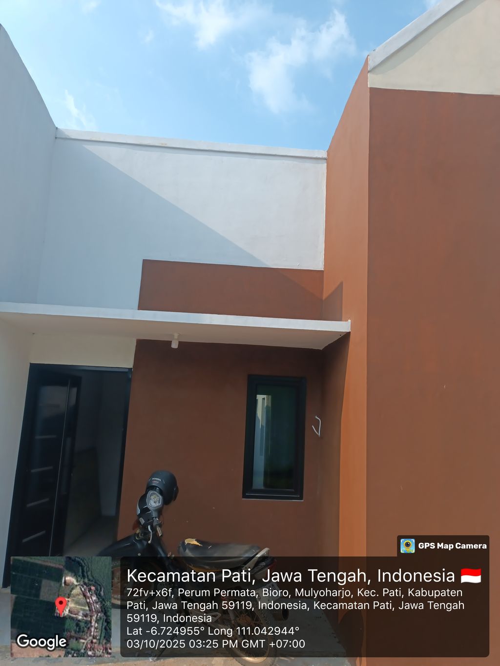 foto tampak rumah tipe 30/60 perumahan perumahan subsidi griya helmina