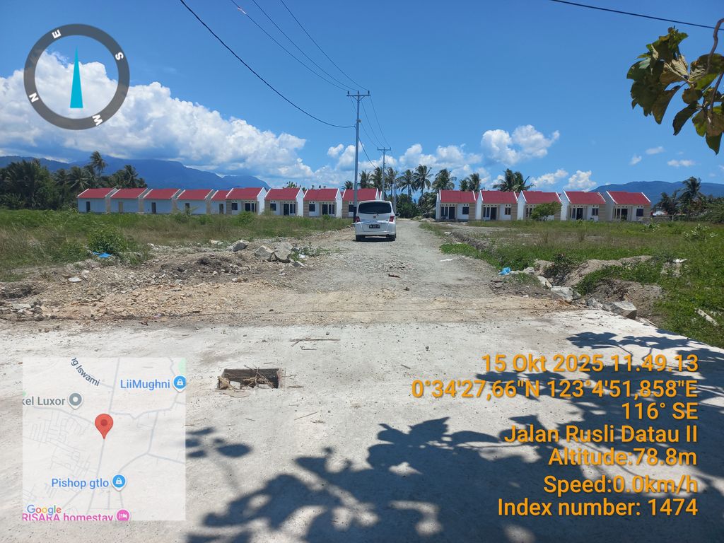 foto gerbang perumahan ALYA RESIDENCE V