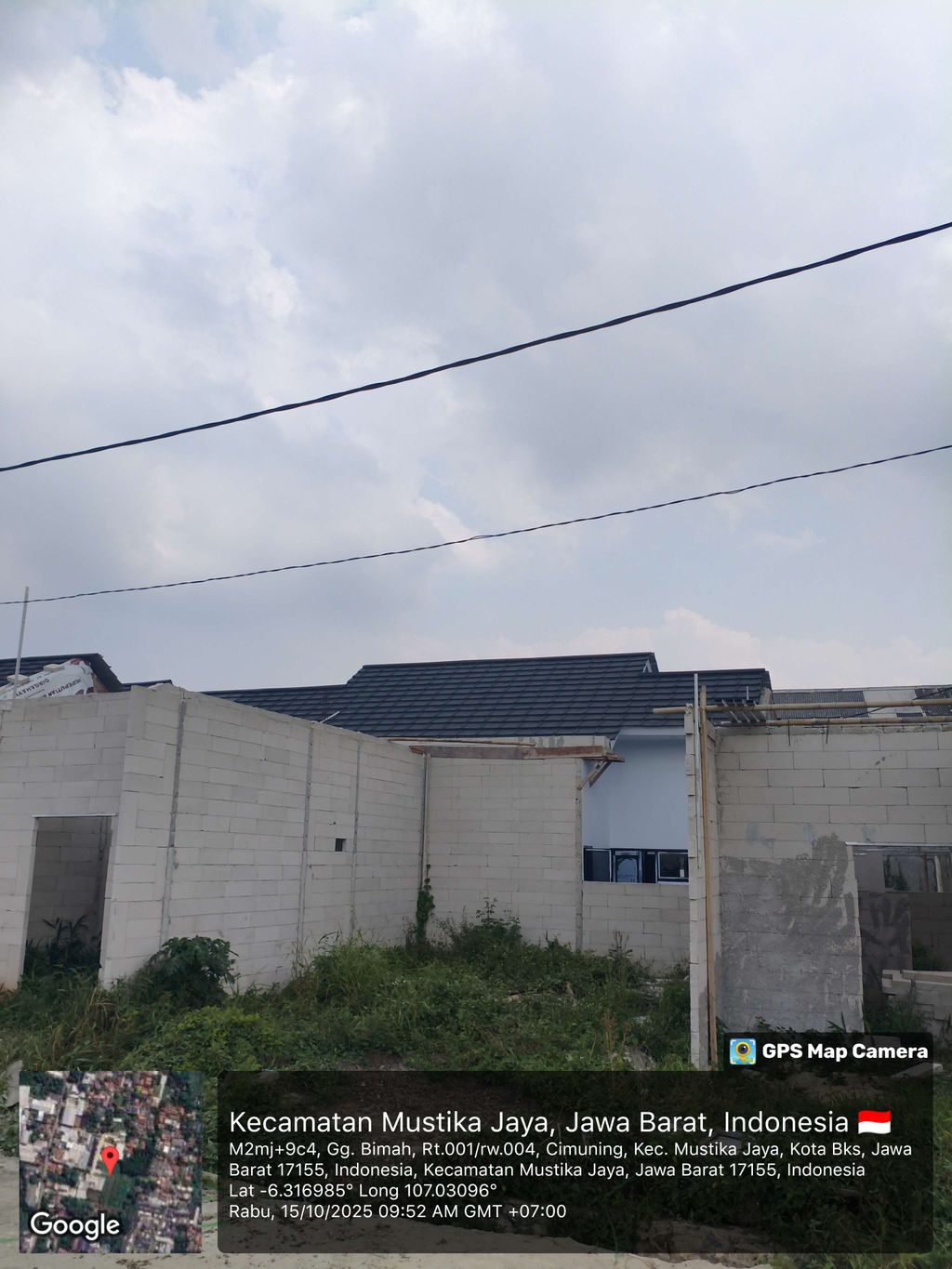 foto posisi tengah perumahan ANVAYA RESIDENCE CIMUNING