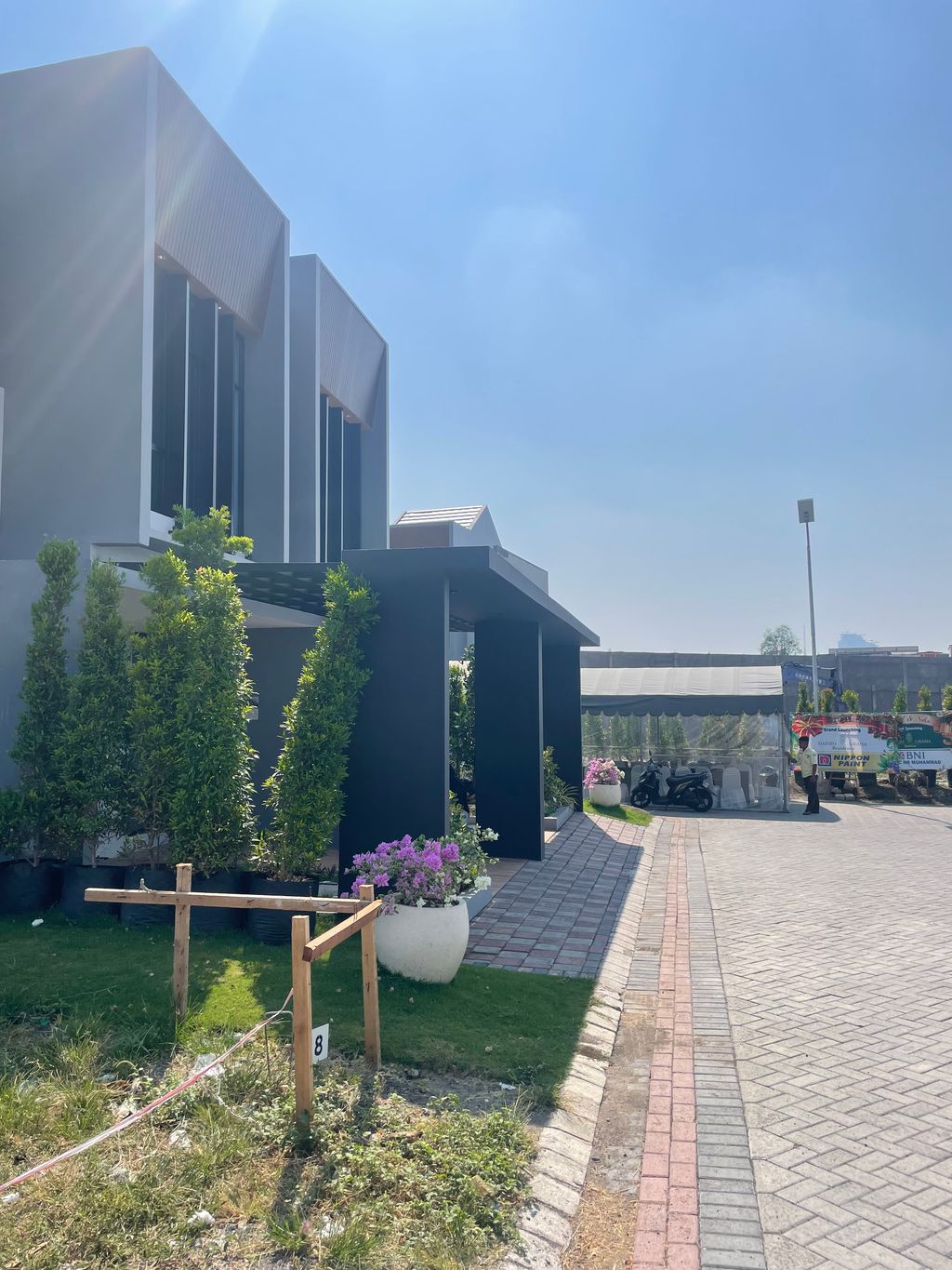 foto posisi tengah perumahan DARMO GRAHA RESIDENCE (TAHAP 1)