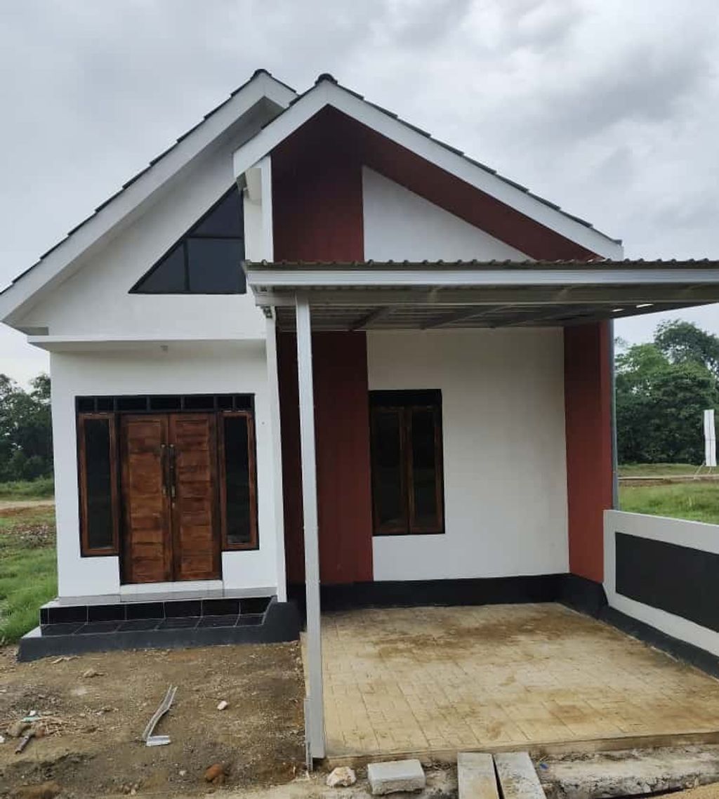 foto tampak rumah tipe 36 perumahan SYAFA RESIDENCE