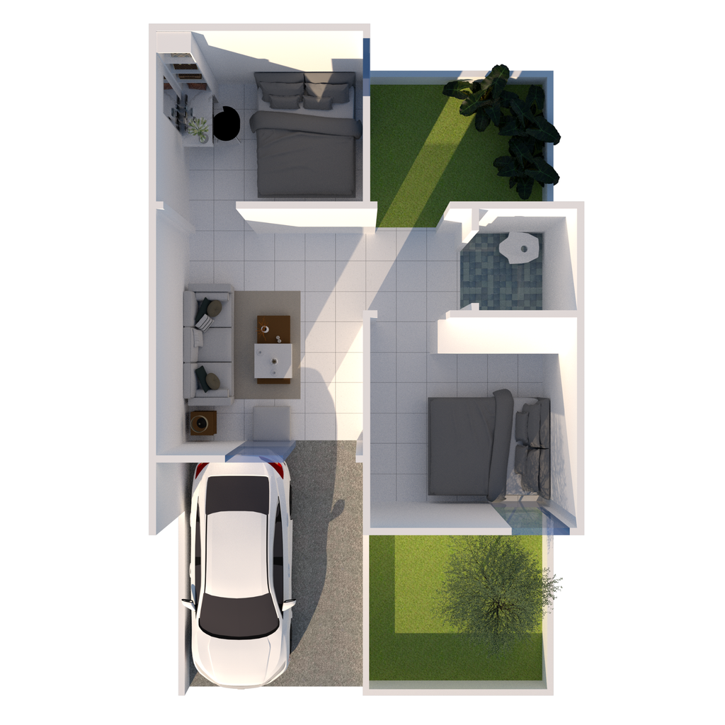 foto denah rumah tipe 30/60 perumahan JEDONG REGENCY