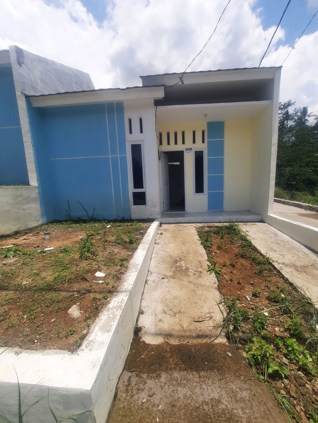 foto tampak rumah tipe 30/60 perumahan GRIYA BENDA ASRI 2