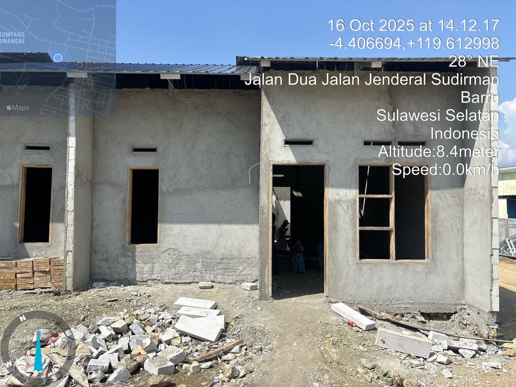 foto contoh rumah perumahan Zamzam Village Barru