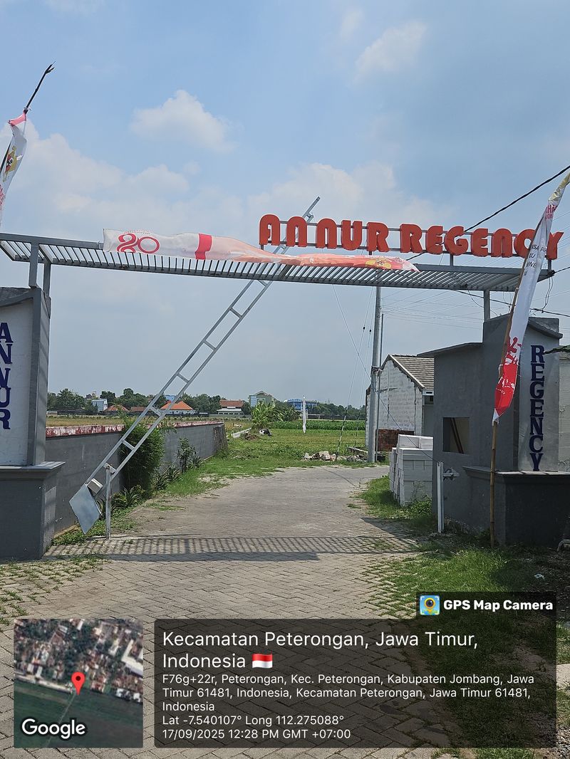 foto gerbang perumahan Annur Regency 2