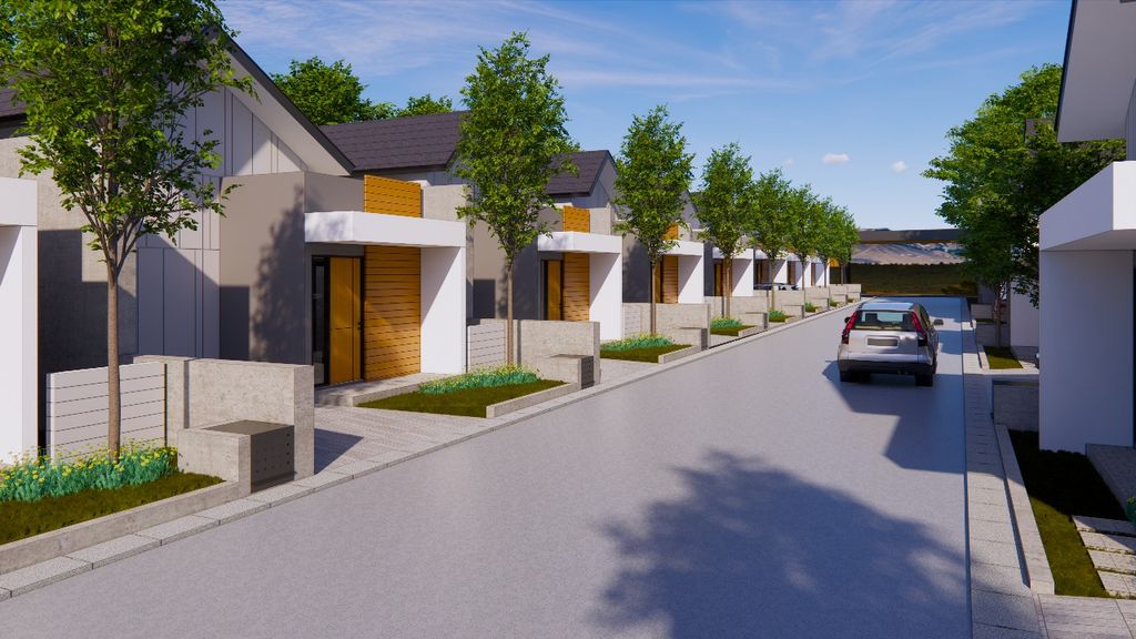 foto contoh rumah perumahan Perumahan Saka Regency