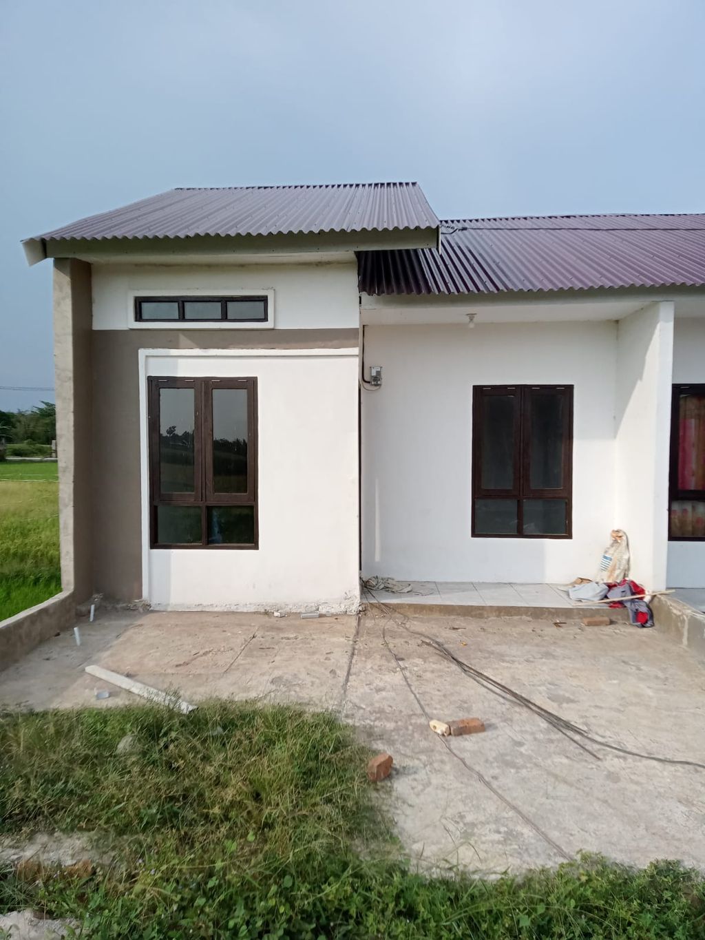 foto tampak rumah tipe 36 perumahan ARWAJA 4