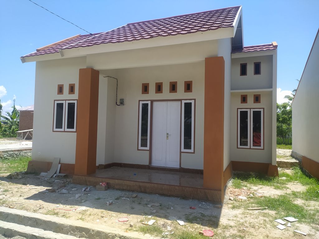 foto tampak rumah tipe 36 perumahan PERUMAHAN GRIYA SULTANA 7