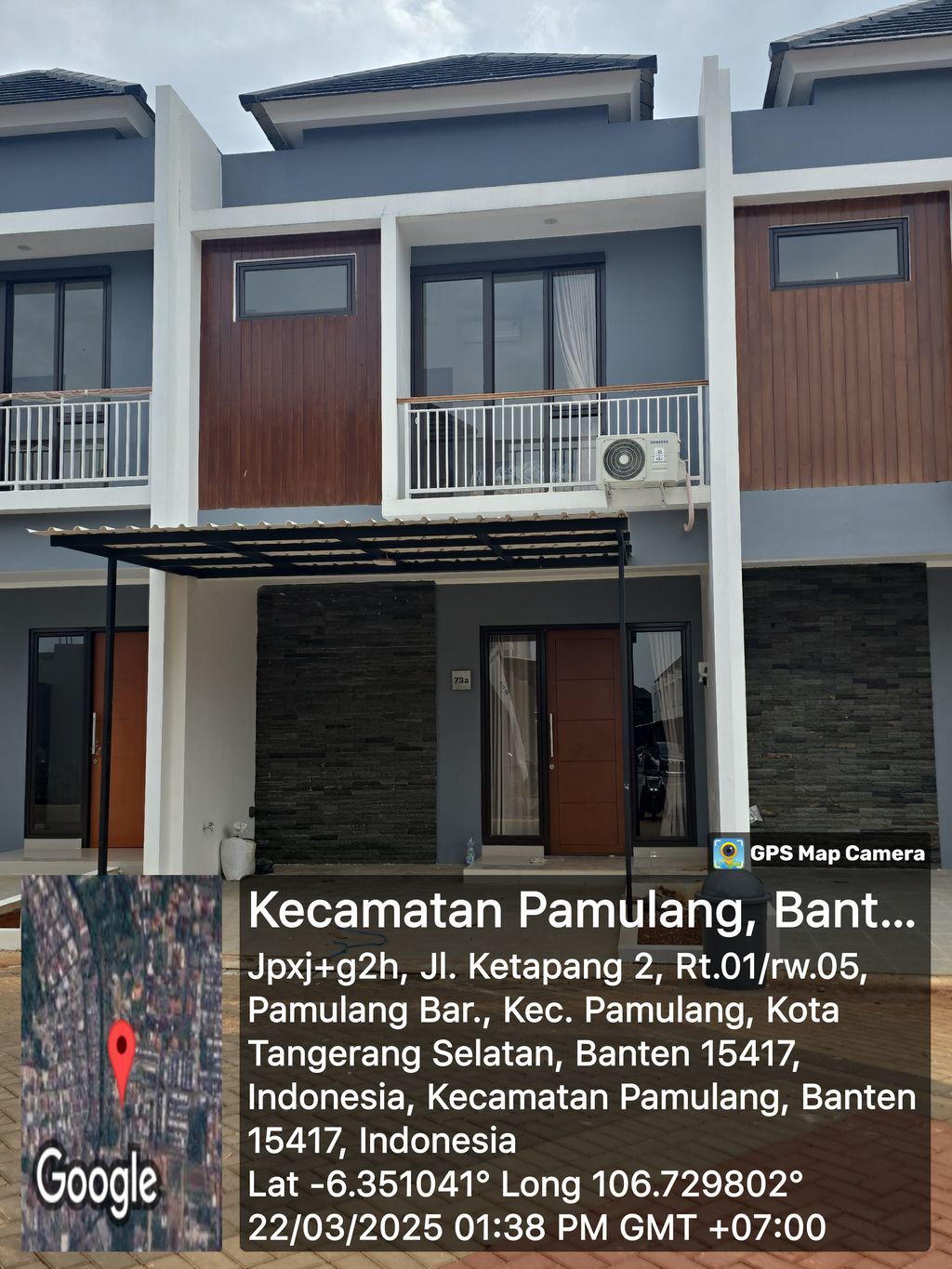 foto contoh rumah perumahan PAMLES PARK