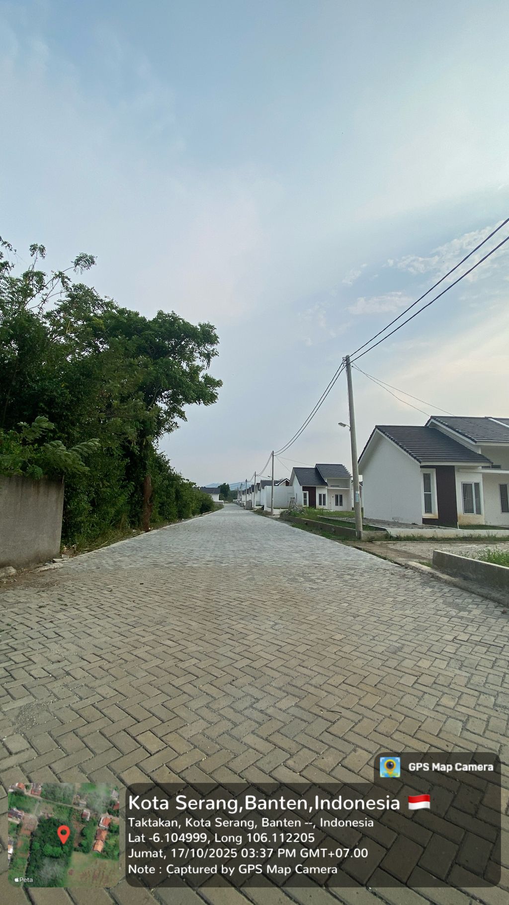 foto posisi tengah perumahan GYAN PATRIOT RESIDENCE