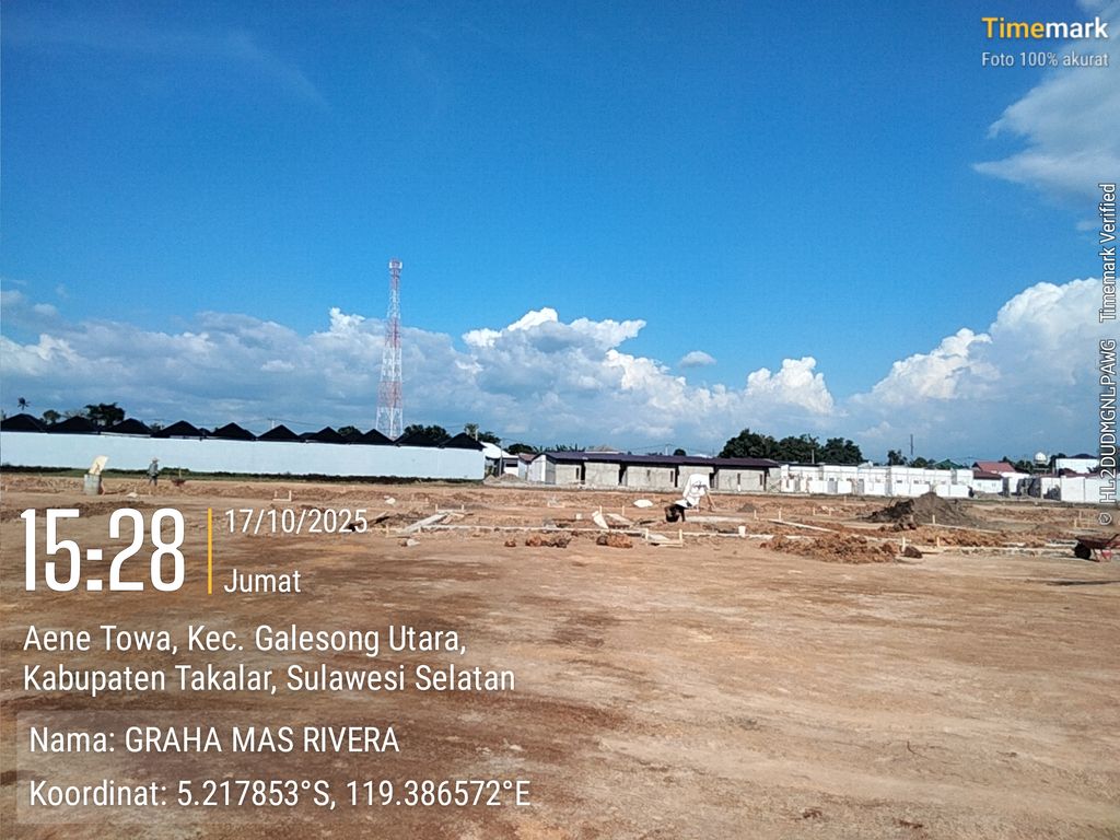 foto posisi tengah perumahan GRAHA MAS RIVERA