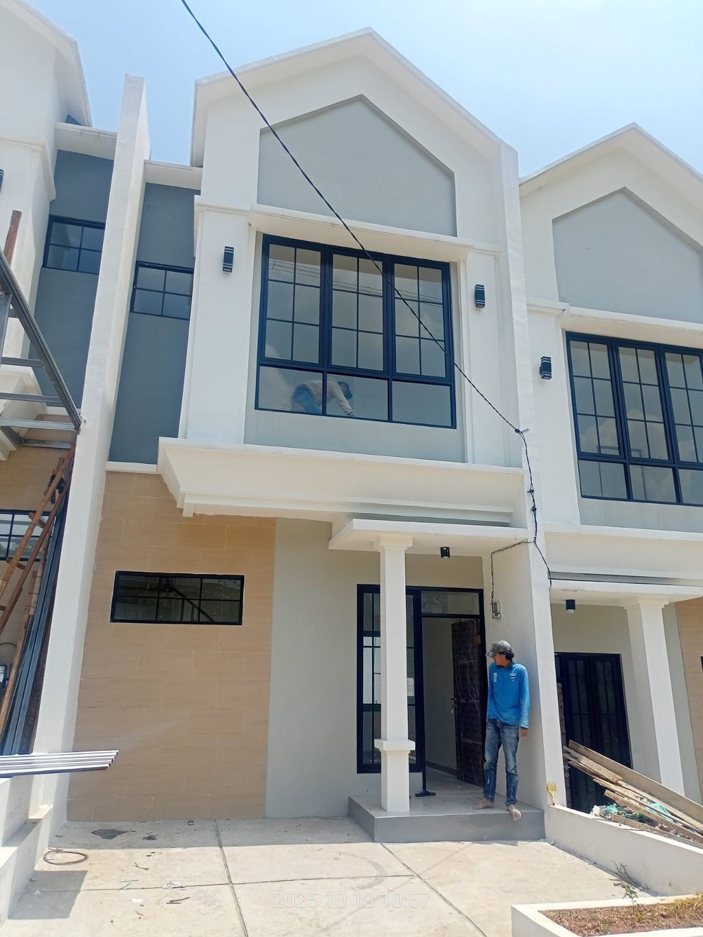 foto tampak rumah tipe 50 Compact High Ceiling (3KT) (370) perumahan Bukit Sukanagara Resort