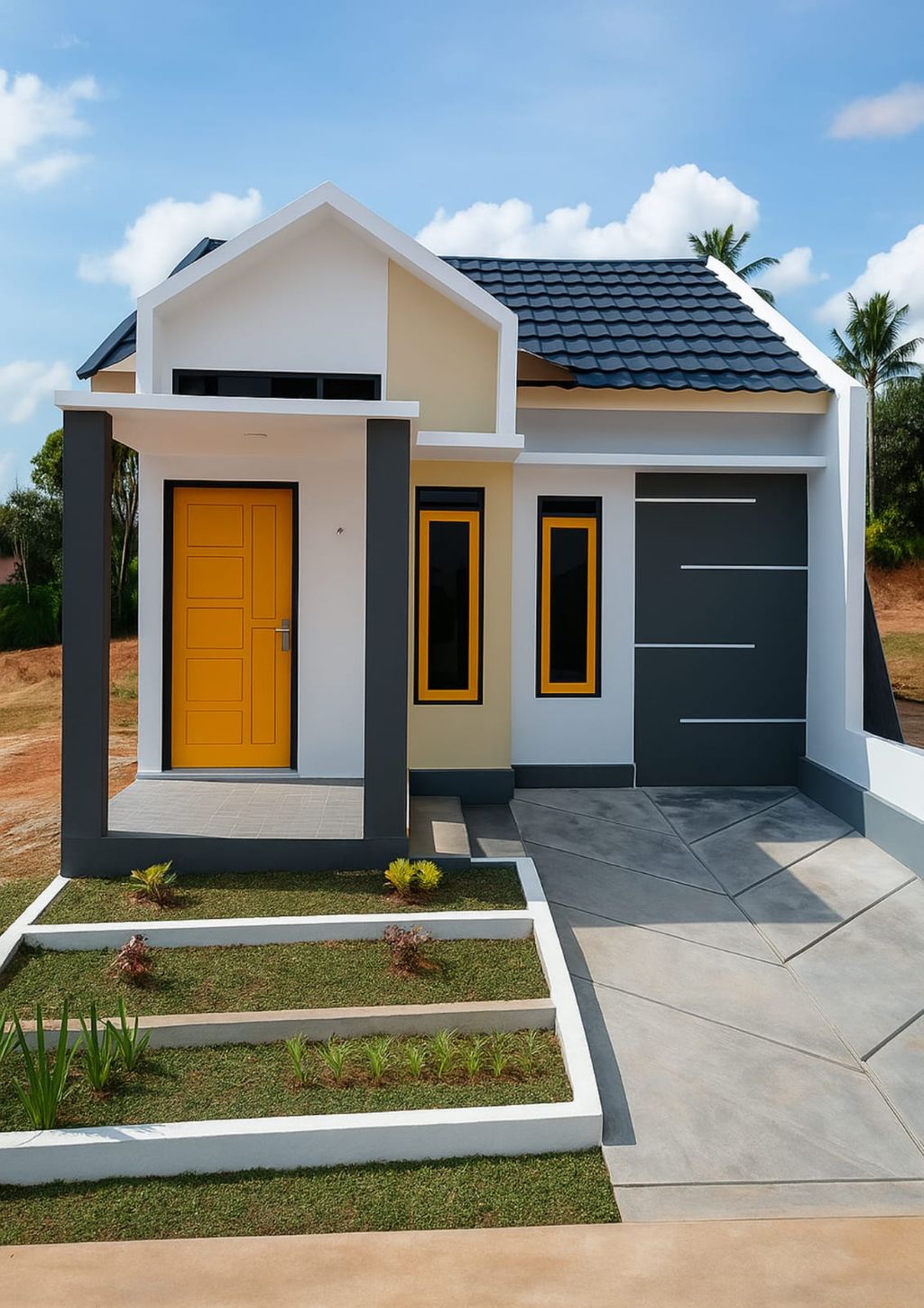 foto tampak rumah tipe 36 Subsidi perumahan BENUA BENSOL