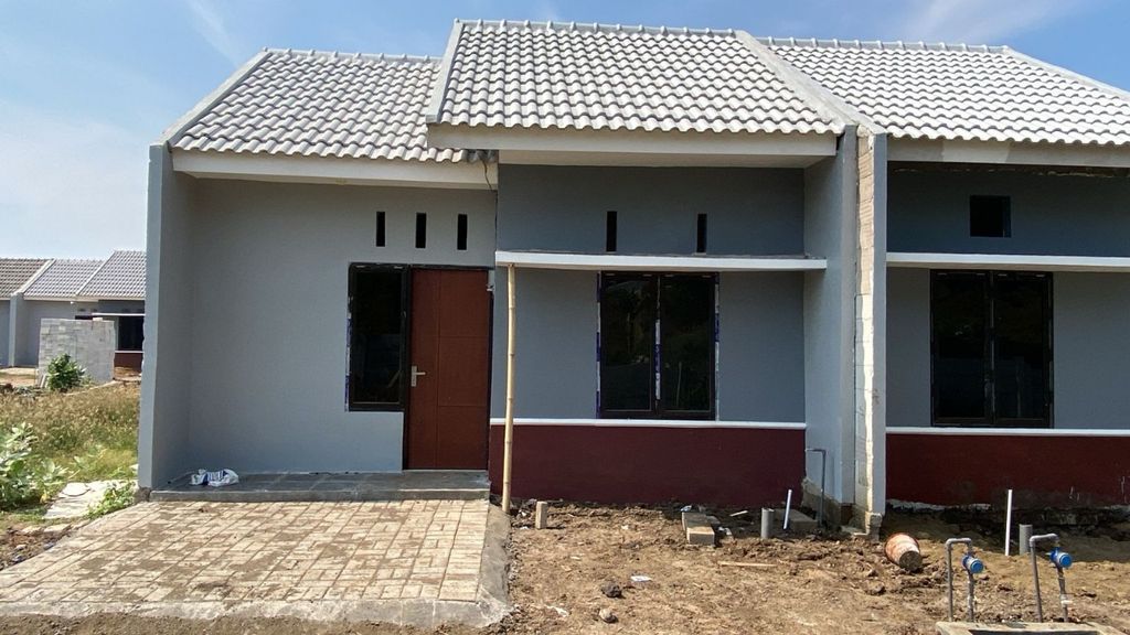 foto tampak rumah tipe 29 /72 perumahan WIROGUNAN RESIDENCE TAHAP 1 LANJUTAN