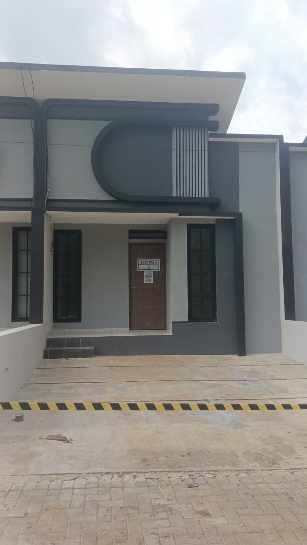 foto tampak rumah tipe 30 1 Lantai Landed (344) perumahan G-Land Padalarang Valley