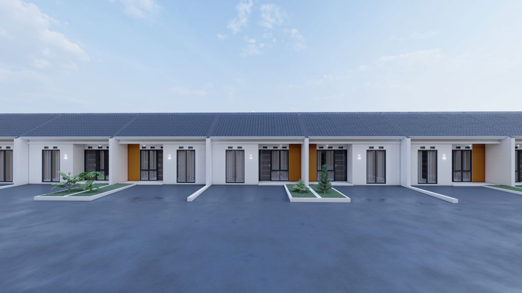 foto tampak rumah tipe Subsidi perumahan Winata Residence