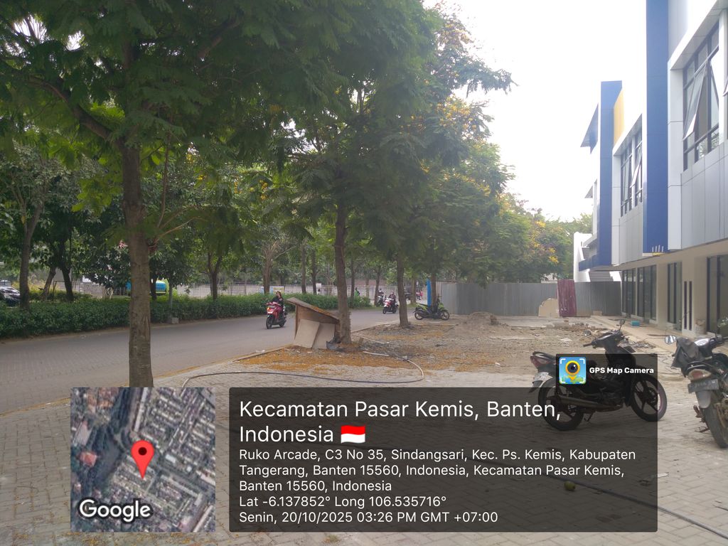 foto posisi tengah perumahan RUKO BATAVIA ARCADE 1