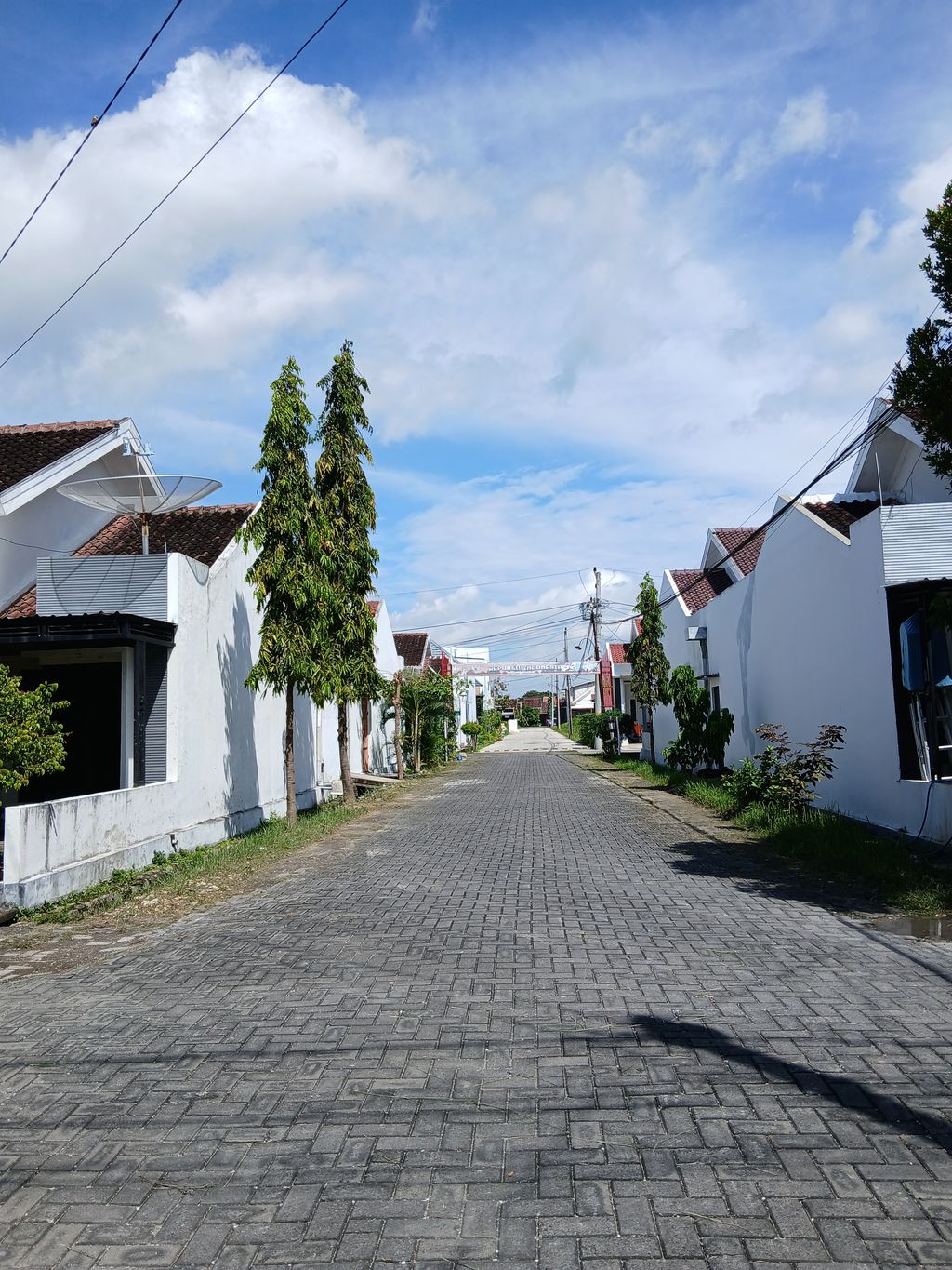 foto posisi tengah perumahan Mutiara Megah Asri