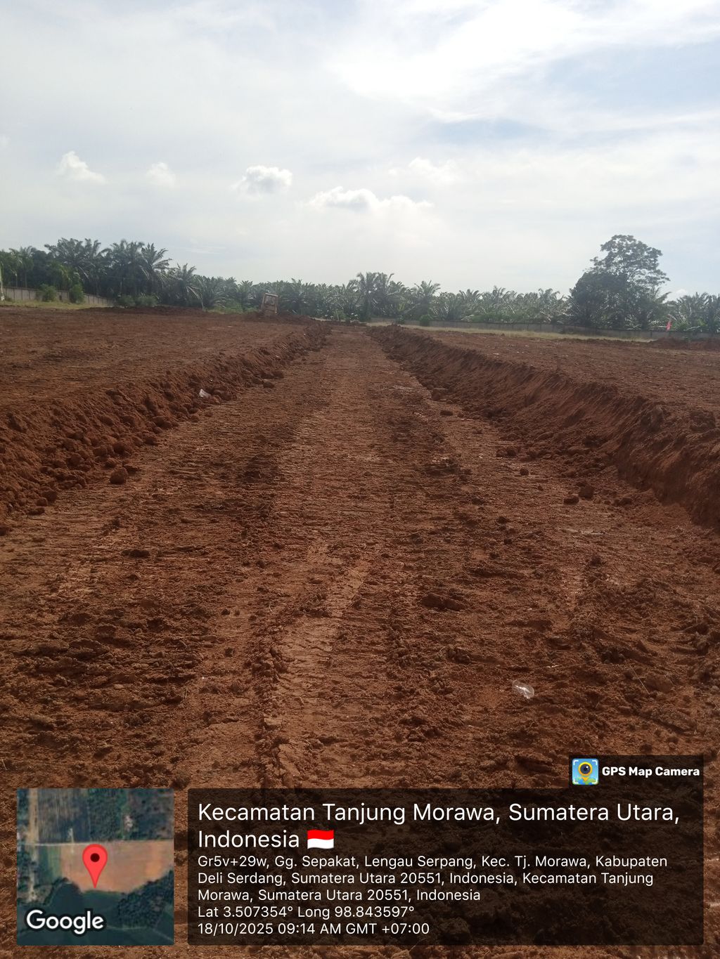 foto posisi tengah perumahan THE SCANDI 3