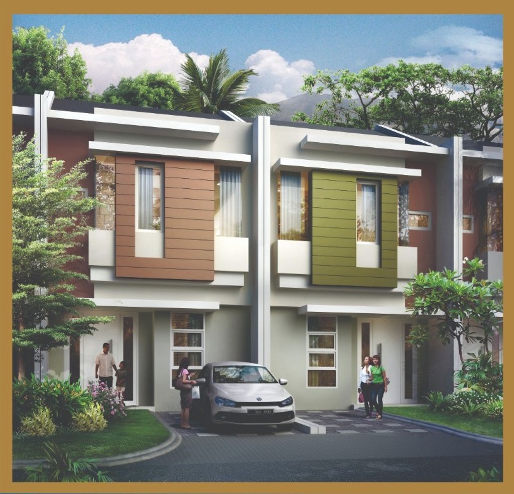 foto tampak rumah tipe ISCHIA SUDUT perumahan CITRALAND GAMA CITY MEDAN (CLUSTER PASADENA)