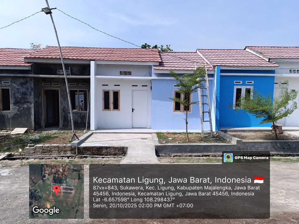 foto tampak rumah tipe E1 13 perumahan GRAND GANDU RESIDENCE