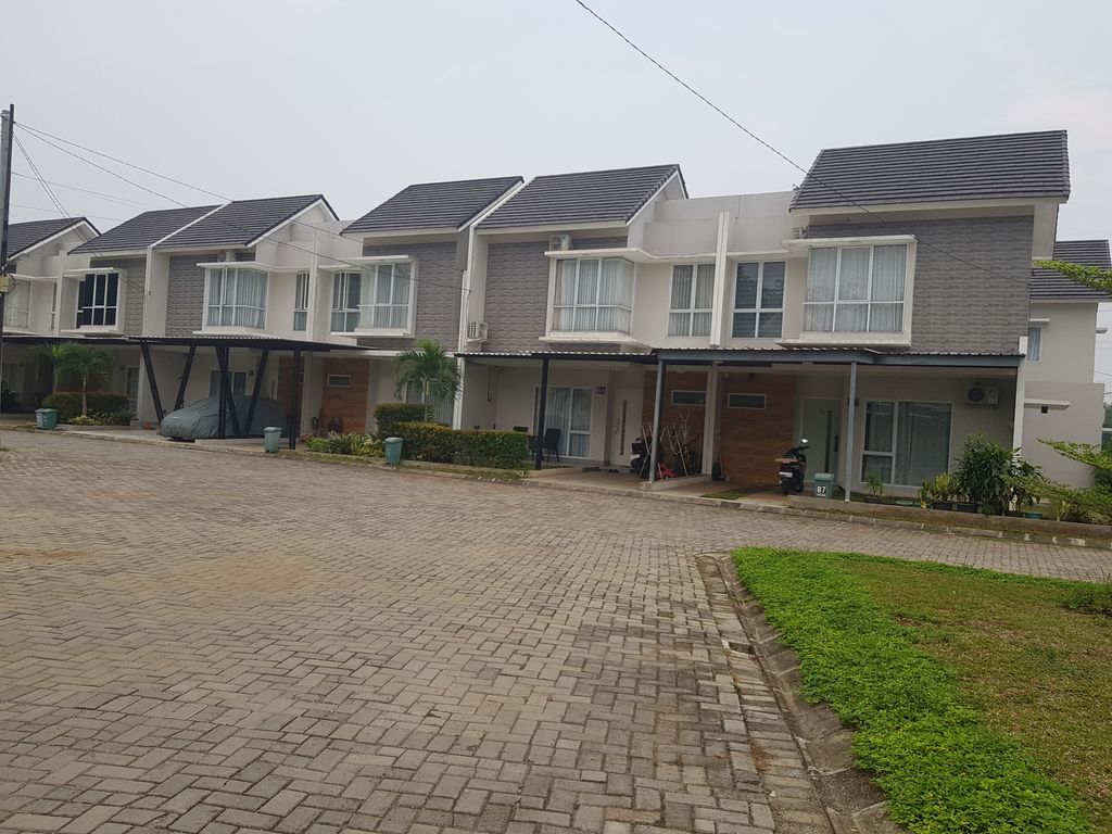 foto posisi tengah perumahan Nangka Valley - Cluster Dieng